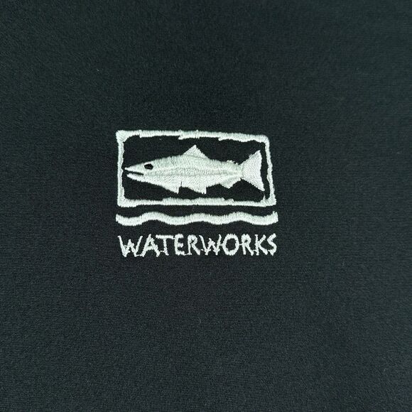 Waterworks Under Wader Wear 1/4 Zip Top Men's Large Fishing Hunting USA Made - Picture 3 of 10